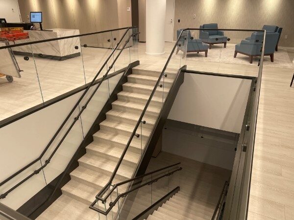 FAF Interior Staircase & Glass